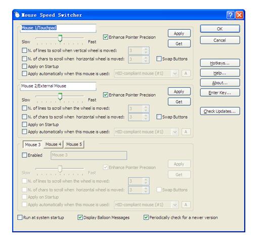 Mouse Speed Switcher