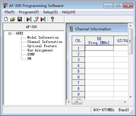 灵通AREX AF-300编程写频工具
