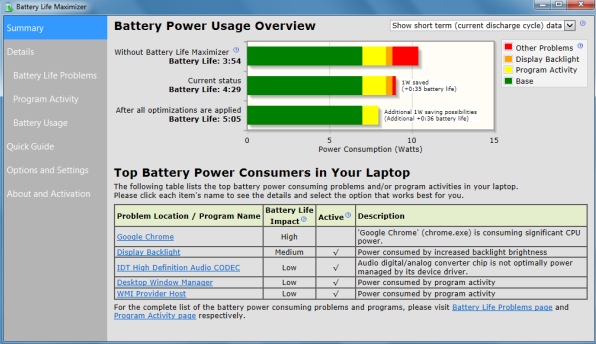 Battery Life Maximizer
