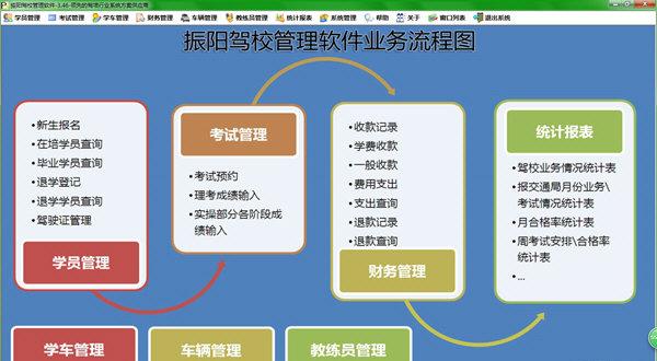 振阳驾校管理软件