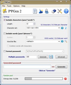 PWGen(密码管理软件)