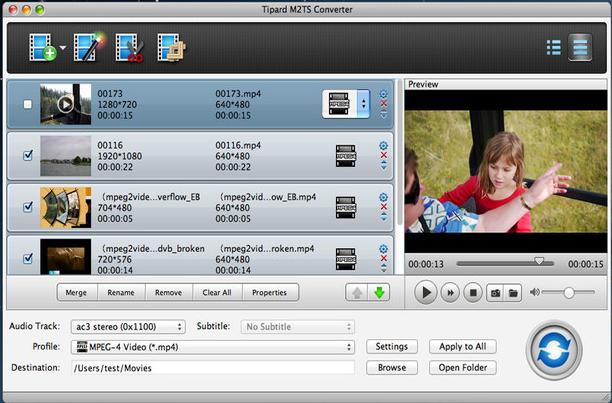 M2TS to Mpeg Converter