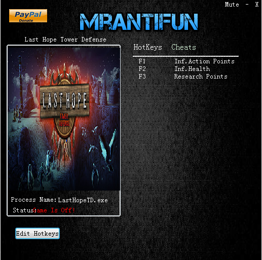 最后的希望塔防修改器