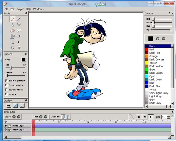 Pencil手绘卡通图像软件