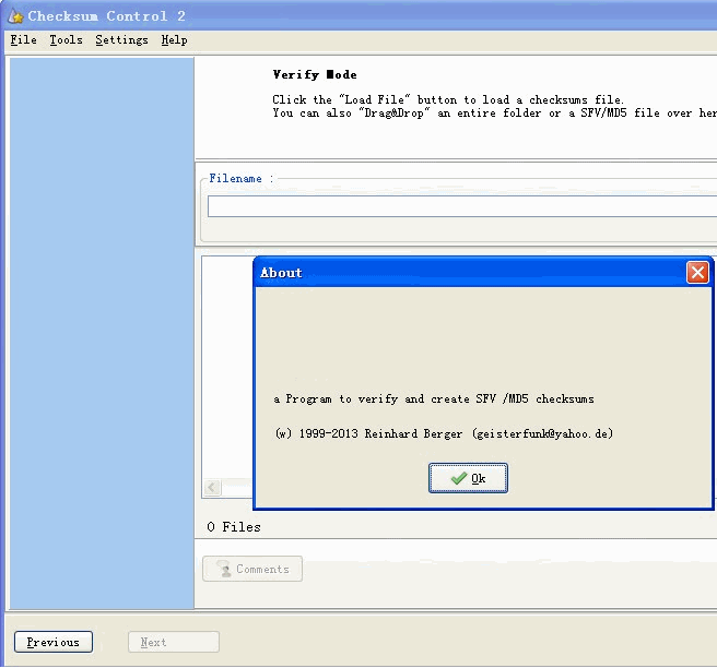 Checksum Control(md5校验工具
