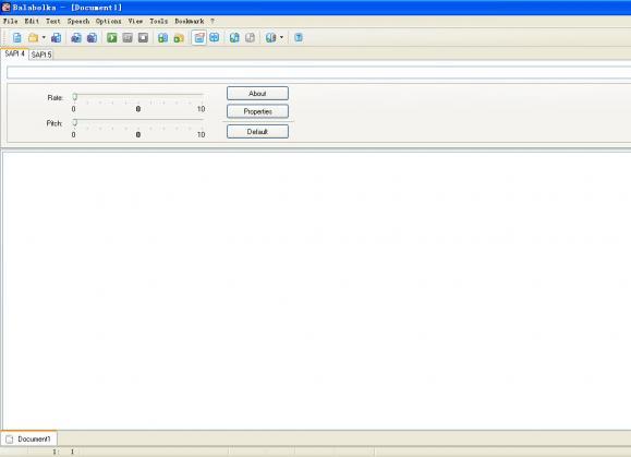 朗读文本语音工具Balabolka