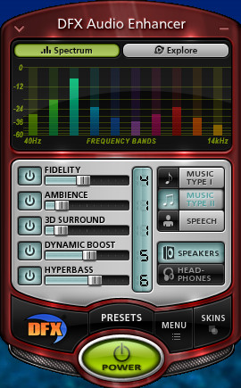 DFX Plus Audio Enhancer
