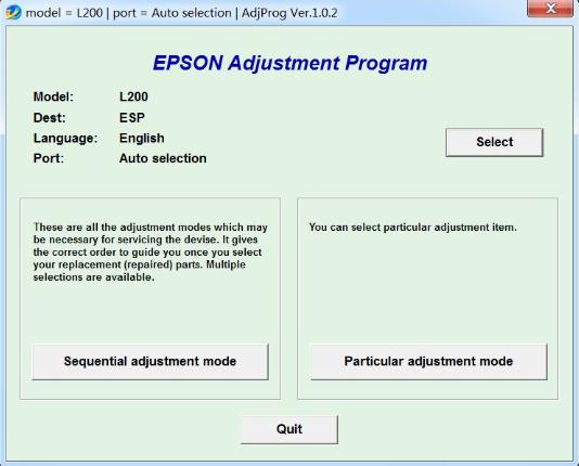 ������Epson l200 ���㹤��