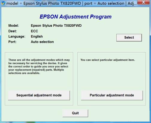 ������Epson TX820FWD ���㹤��