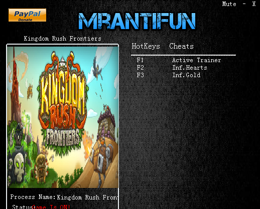 王国保卫战前线两项修改器