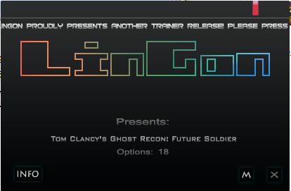 幽灵行动4未来战士十八项修改器