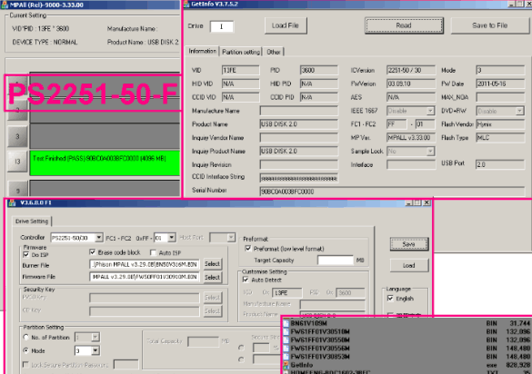 群联量产工具Phison MPALL