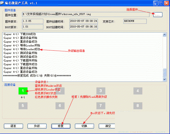 ��о΢RK2918��������29RKBatchTool