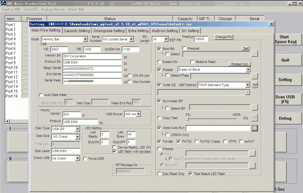 SM3257EN主控量产工具