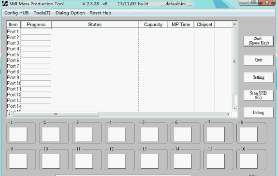慧荣SM3267AB主控U盘量产工具