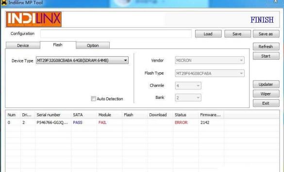 Indilinx量产工具MP Tool FW2142