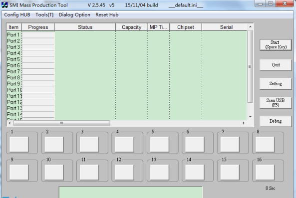 慧荣SM3267AC/SM3267AE量产工具MPTool