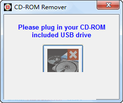 安国主控U盘cd-rom移除还原工具CD-ROM Remover