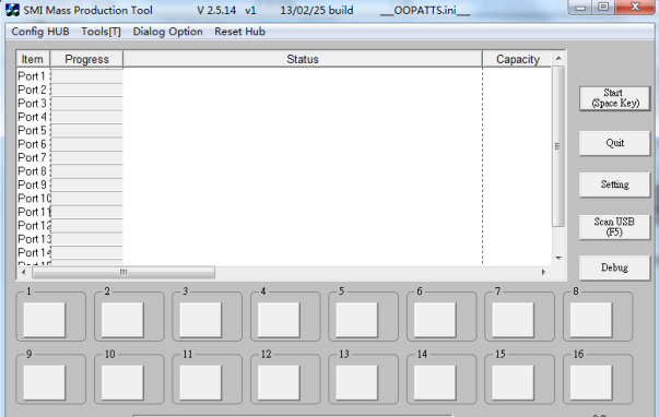 SM3257ENLT主控SMI MPTool