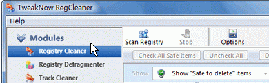 TweakNow RegCleaner