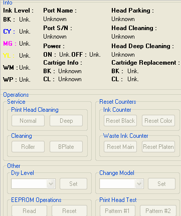 佳能iP1300打印机清零工具