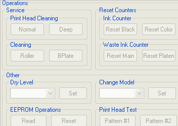 canon iP1700打印机清零工具