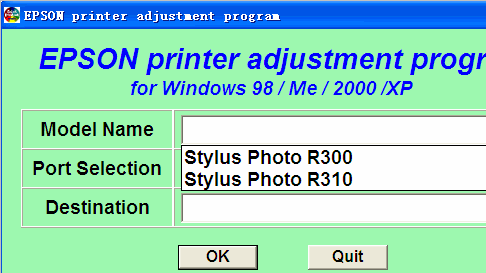 EPSON R310��ӡ����������