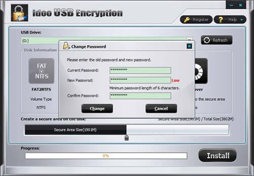 idoo USB Encryption