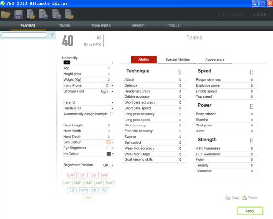 实况足球2013编辑器