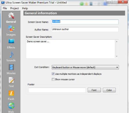 Ultra Screen Saver Maker
