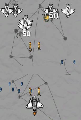 涂鸦风格飞机大战安卓版