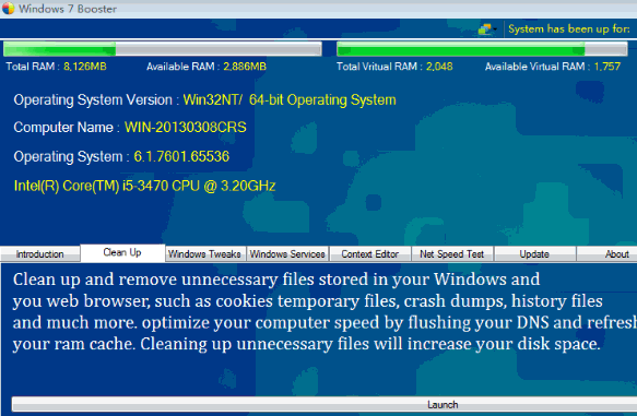 Windows 7 Booster