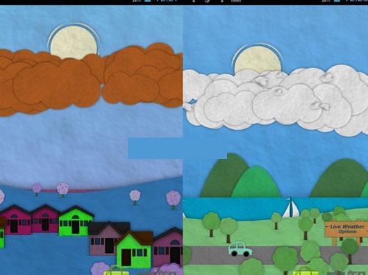 安卓卡通风格的动态壁纸