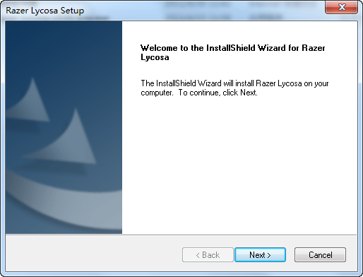 雷蛇Lycosa黑腹狼蛛键盘驱动