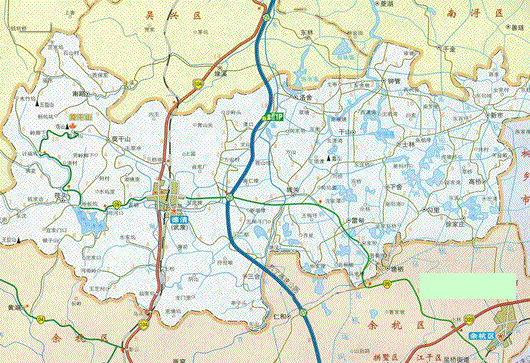 德清县地图全图