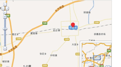 获嘉县地图全图高清版