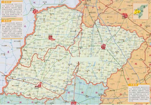 夏津县地图全图高清版