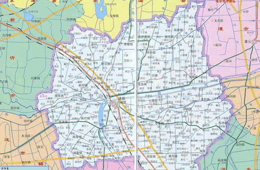 沭阳县地图全图高清版