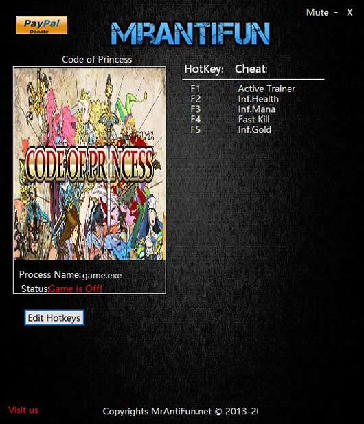 公主法典无限生命魔力修改器
