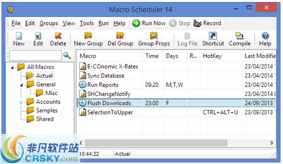 Macro Scheduler
