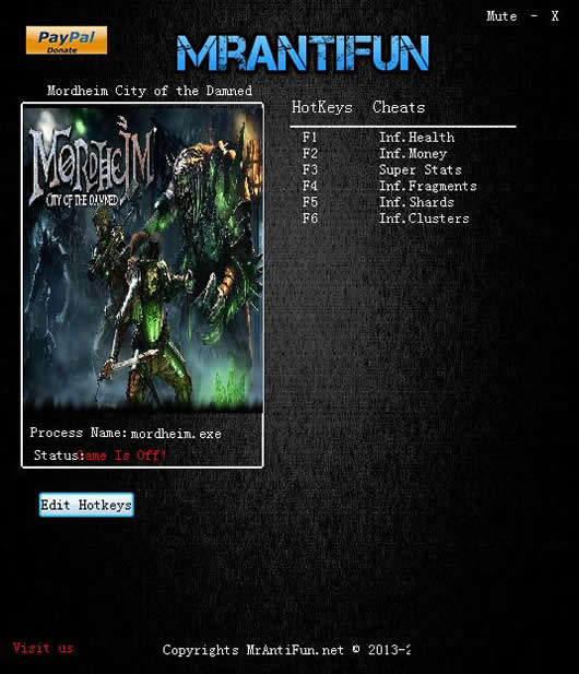 莫德海姆诅咒之城修改器