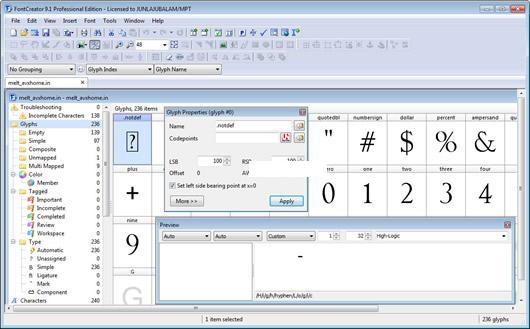 High-Logic FontCreator Pro Edition