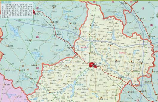 费县地图全图高清版