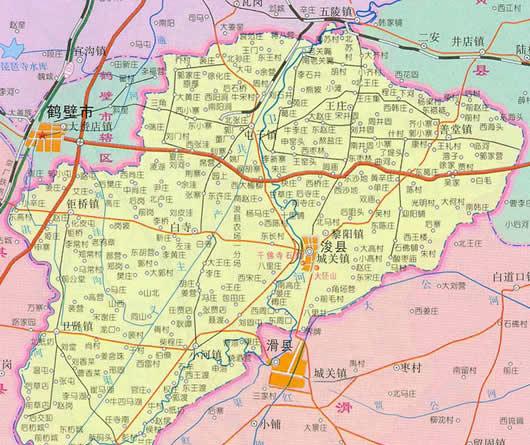 浚县地图全图高清版