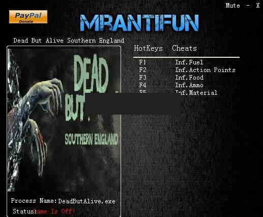 虽死犹生英国南部无限燃料修改器