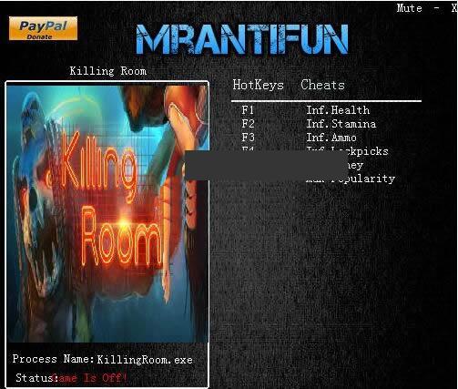 杀戮房间六项修改器