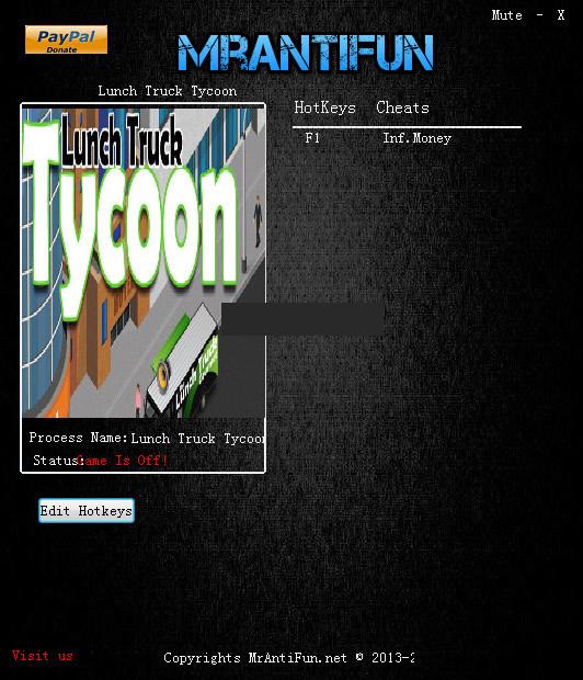 餐车大亨金钱修改器