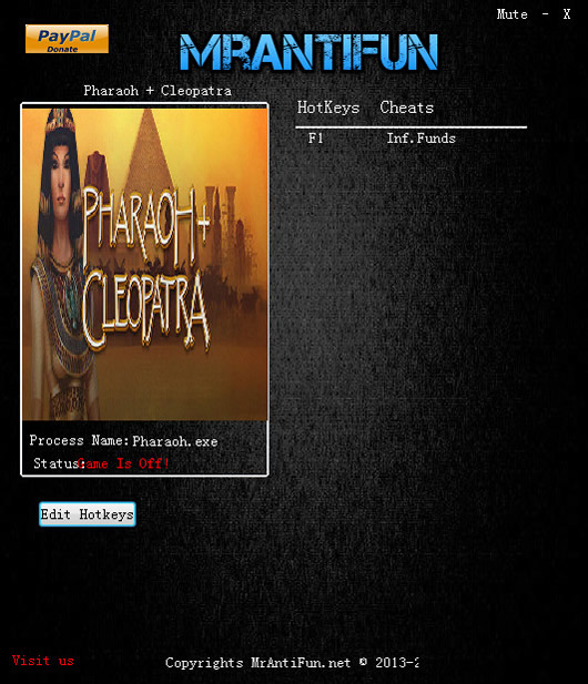 法老王和埃及艳后修改器