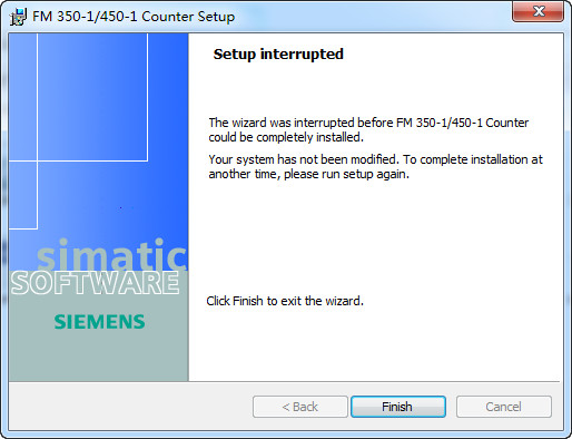 西门子FM 350/FM450高数计数器模块驱动