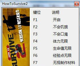 生存指南2八项修改器